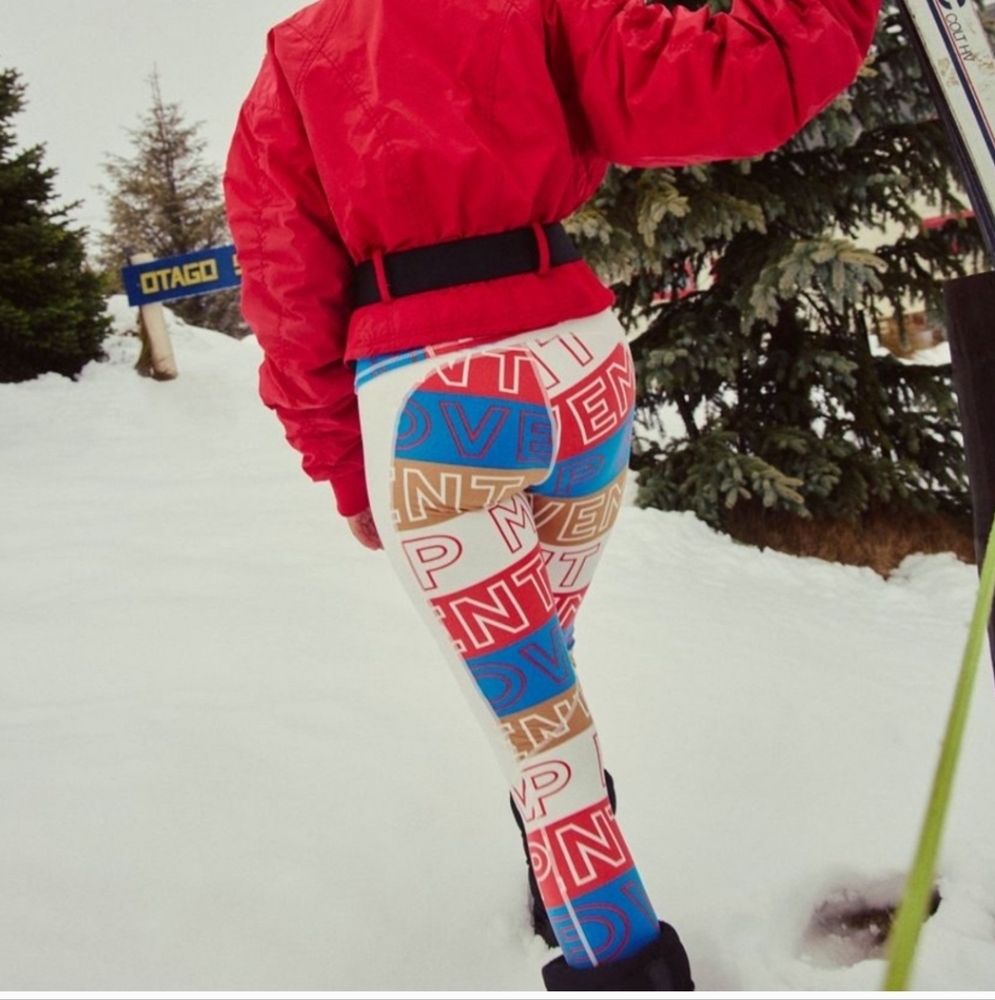 Free People Movement Dawn To Dusk Printed Base Layer Leggings NWT - Picture 3 of 4